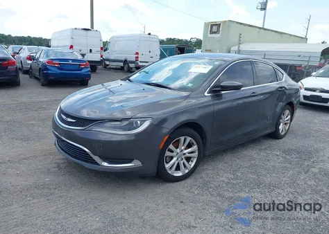 2017 Chrysler 200 Limited Platinum z USA, uszkodzony, nr VIN 1C3CCCAB8HN506815
